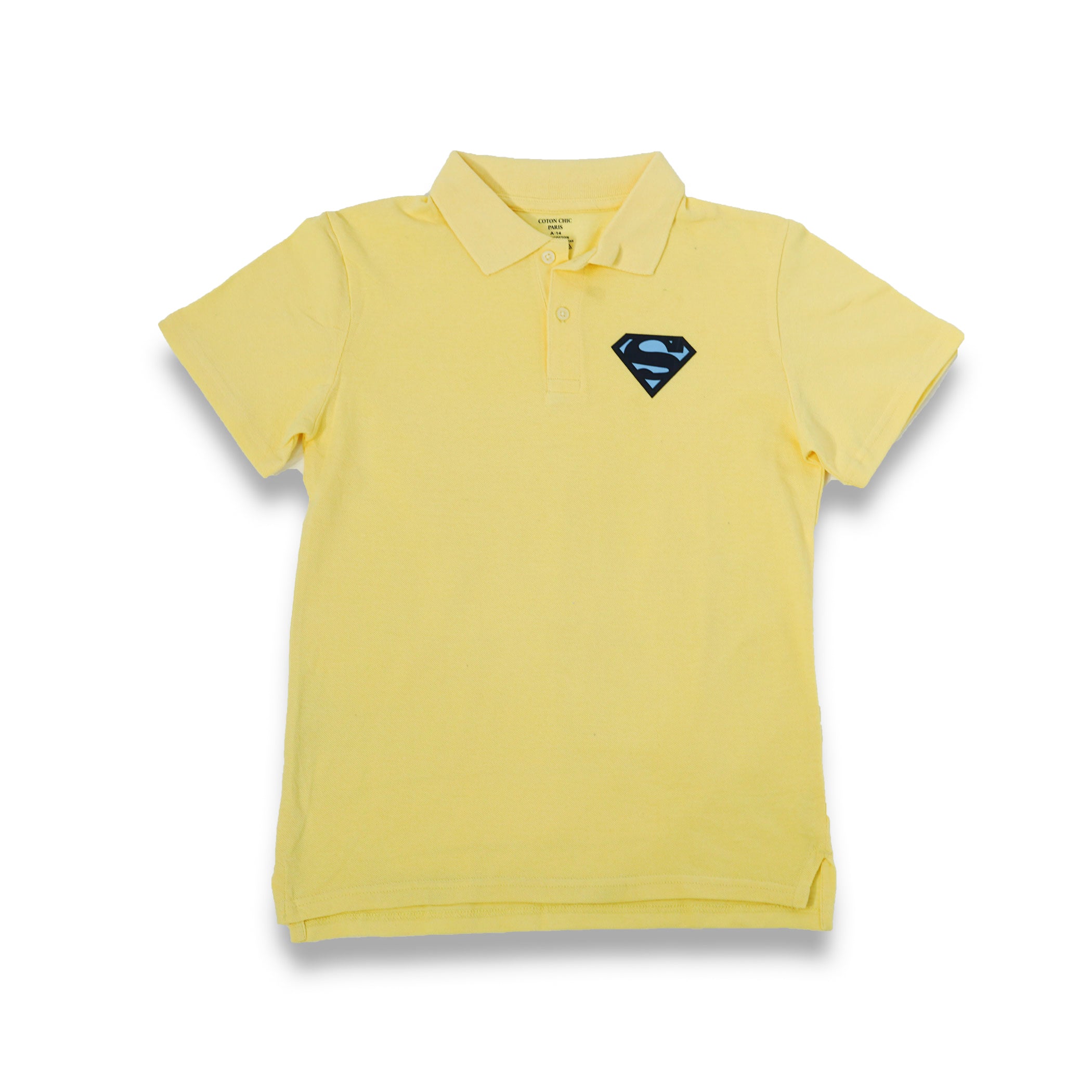 Premium Unisex Kids Polo T-Shirt (13–14 Years) | Soft Cotton Casual Summer Tee for Boys & Girls