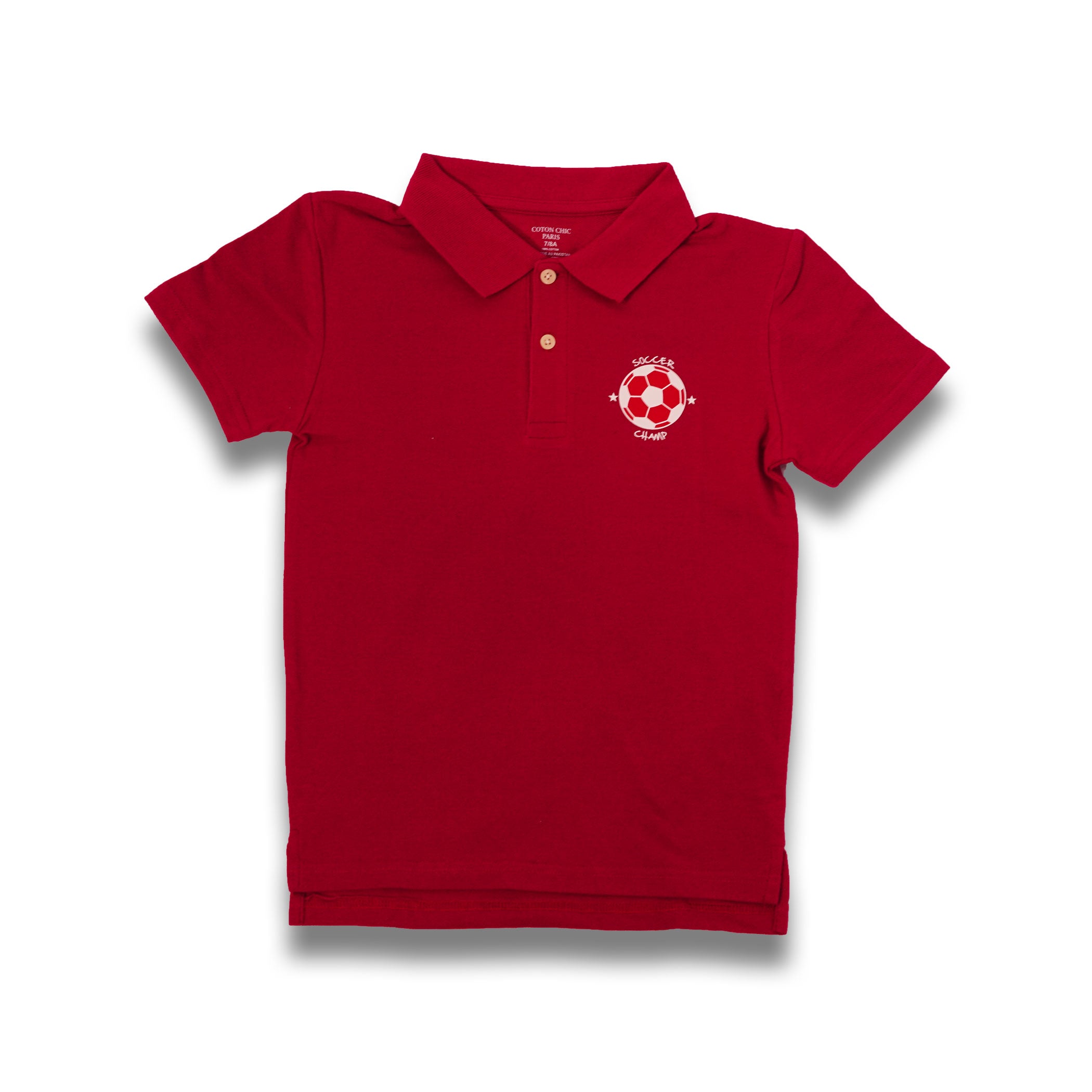 Premium Unisex Kids Polo T-Shirt (7–8 Years) | Soft Cotton Casual Summer Tee for Boys & Girls