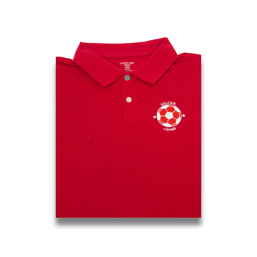 Premium Unisex Kids Polo T-Shirt (7–8 Years) | Soft Cotton Casual Summer Tee for Boys & Girls