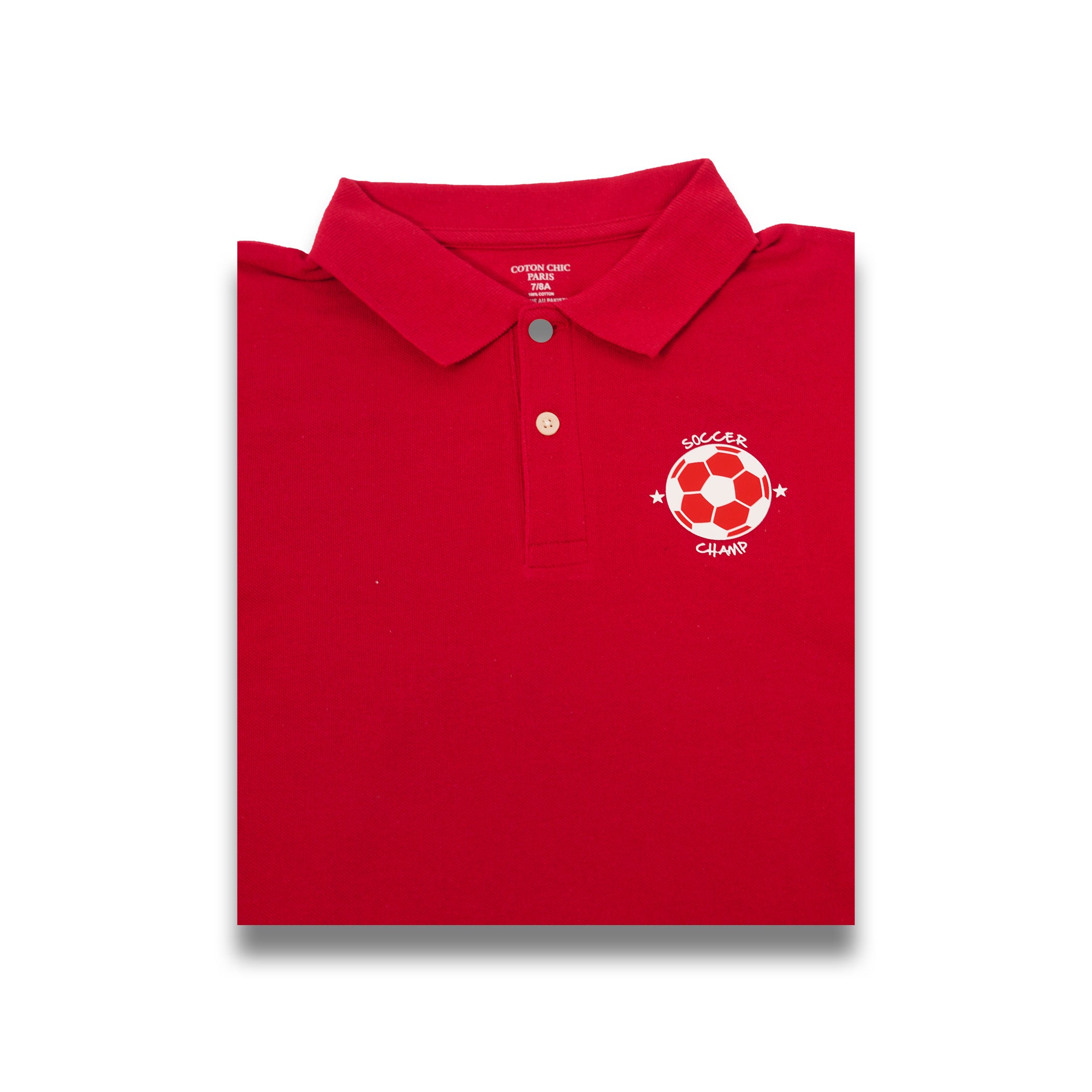 Premium Unisex Kids Polo T-Shirt (7–8 Years) | Soft Cotton Casual Summer Tee for Boys & Girls