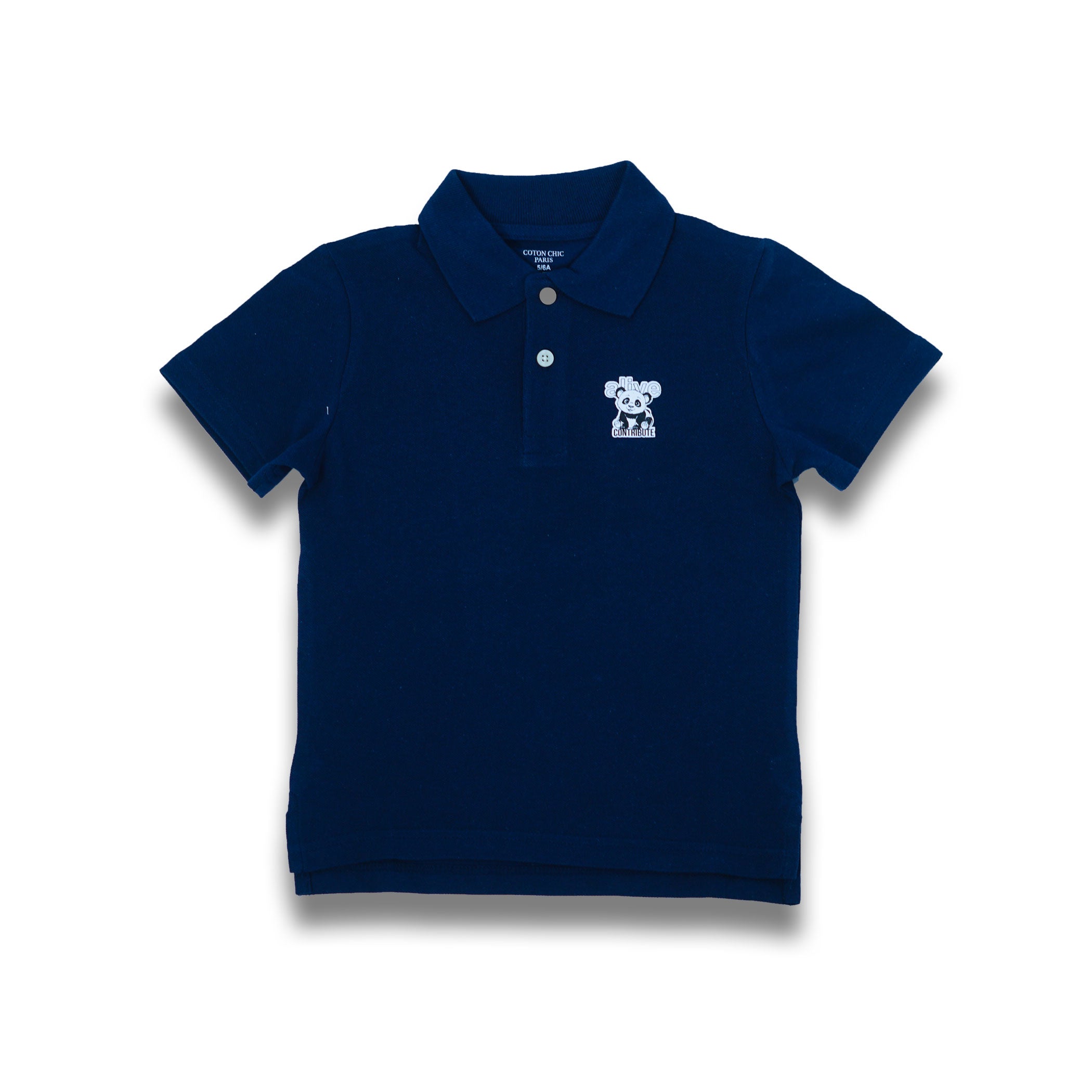 Premium Unisex Kids Polo T-Shirt (5–6 Years) | Soft Cotton Casual Summer Tee for Boys & Girls
