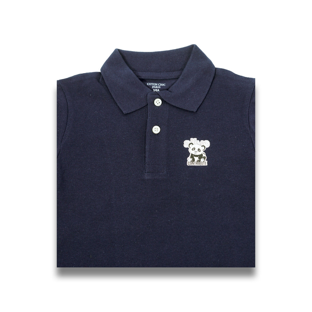 Premium Unisex Kids Polo T-Shirt (5–6 Years) | Soft Cotton Casual Summer Tee for Boys & Girls