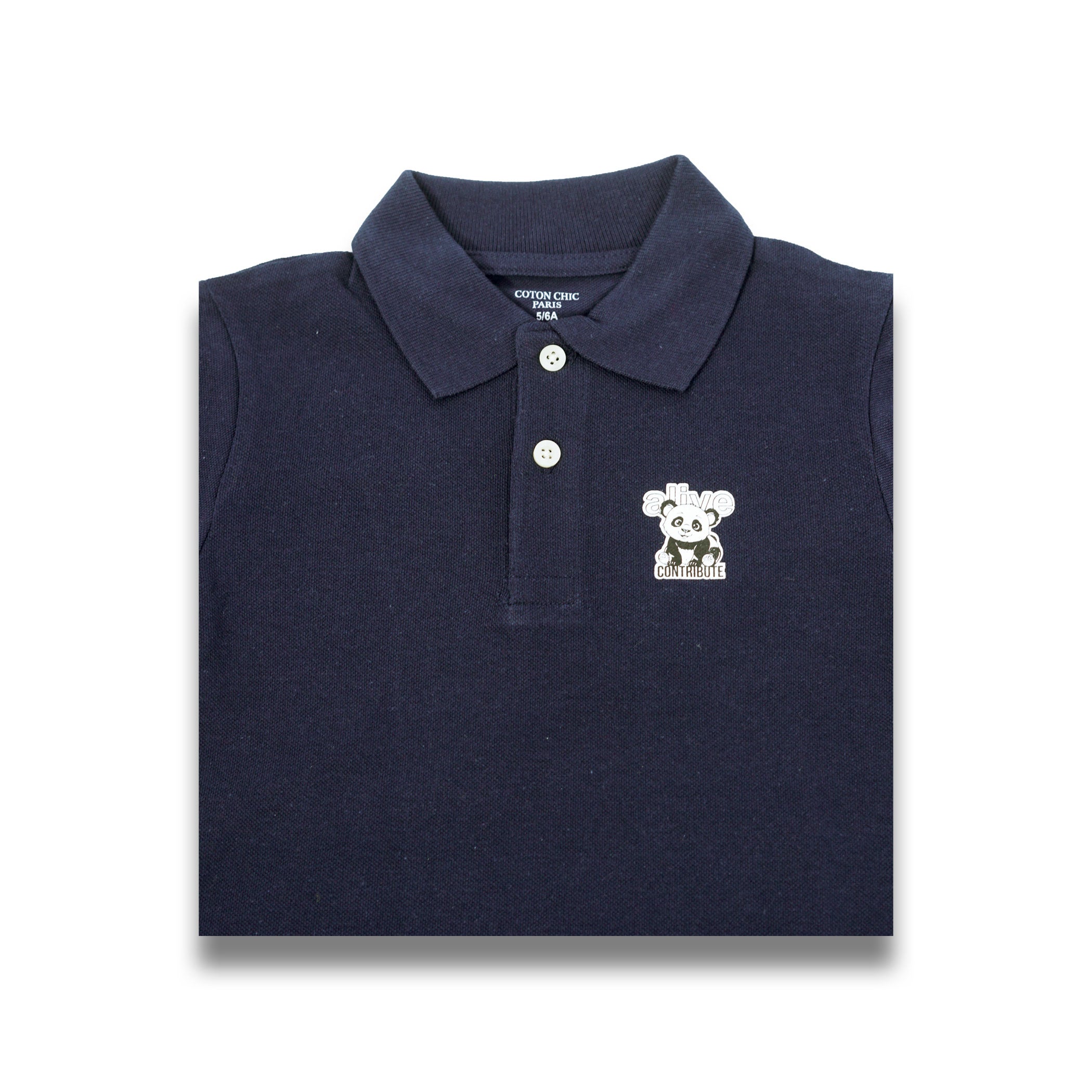 Premium Unisex Kids Polo T-Shirt (5–6 Years) | Soft Cotton Casual Summer Tee for Boys & Girls