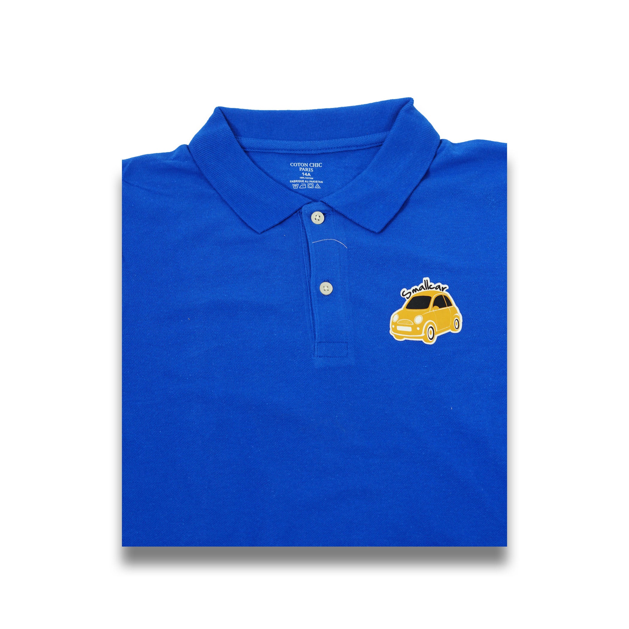 Premium Unisex Kids Polo T-Shirt (13–14 Years) | Soft Cotton Casual Summer Tee for Boys & Girls