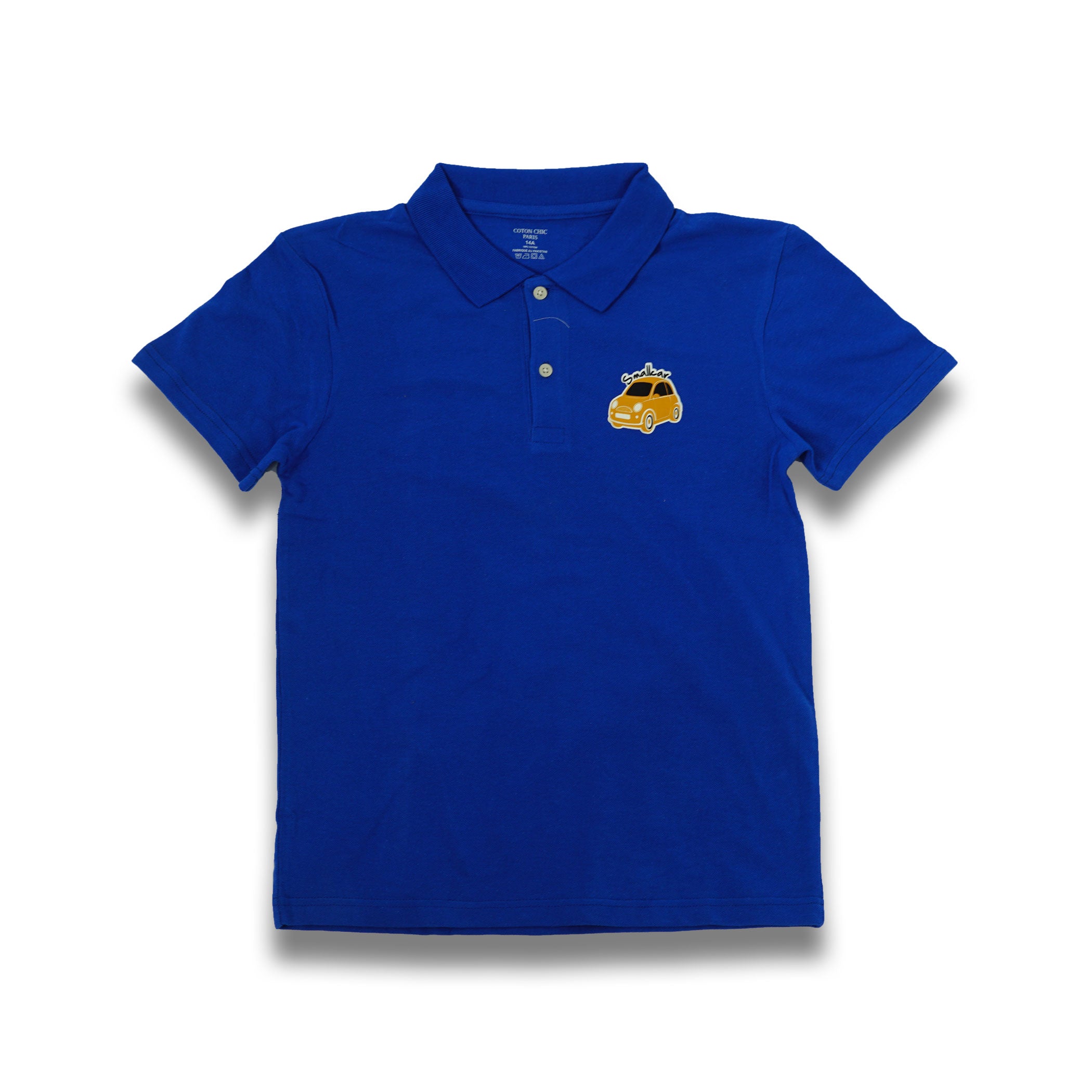 Premium Unisex Kids Polo T-Shirt (13–14 Years) | Soft Cotton Casual Summer Tee for Boys & Girls
