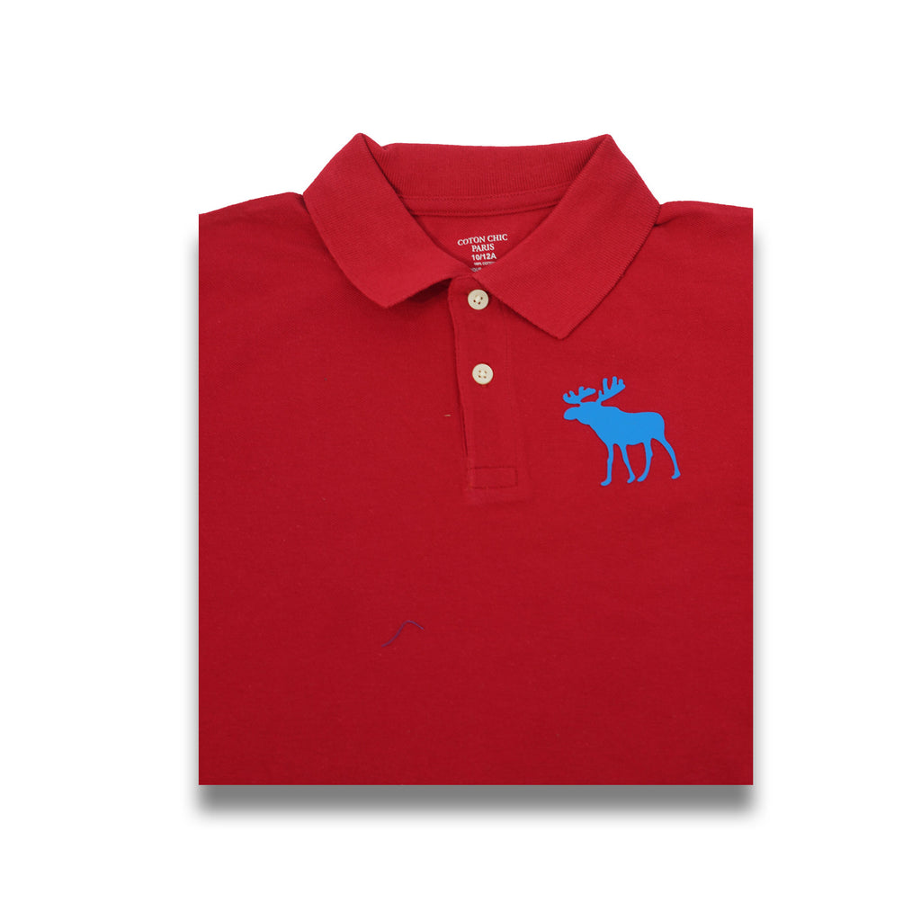 Premium Unisex Kids Polo T-Shirt (11–12 Years) | Soft Cotton Casual Summer Tee for Boys & Girls