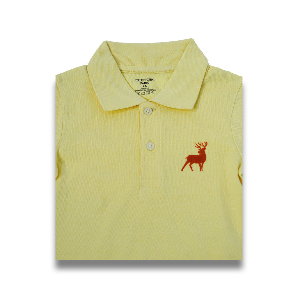 Premium Unisex Kids Polo T-Shirt (9–10 Years) | Soft Cotton Casual Summer Tee for Boys & Girls
