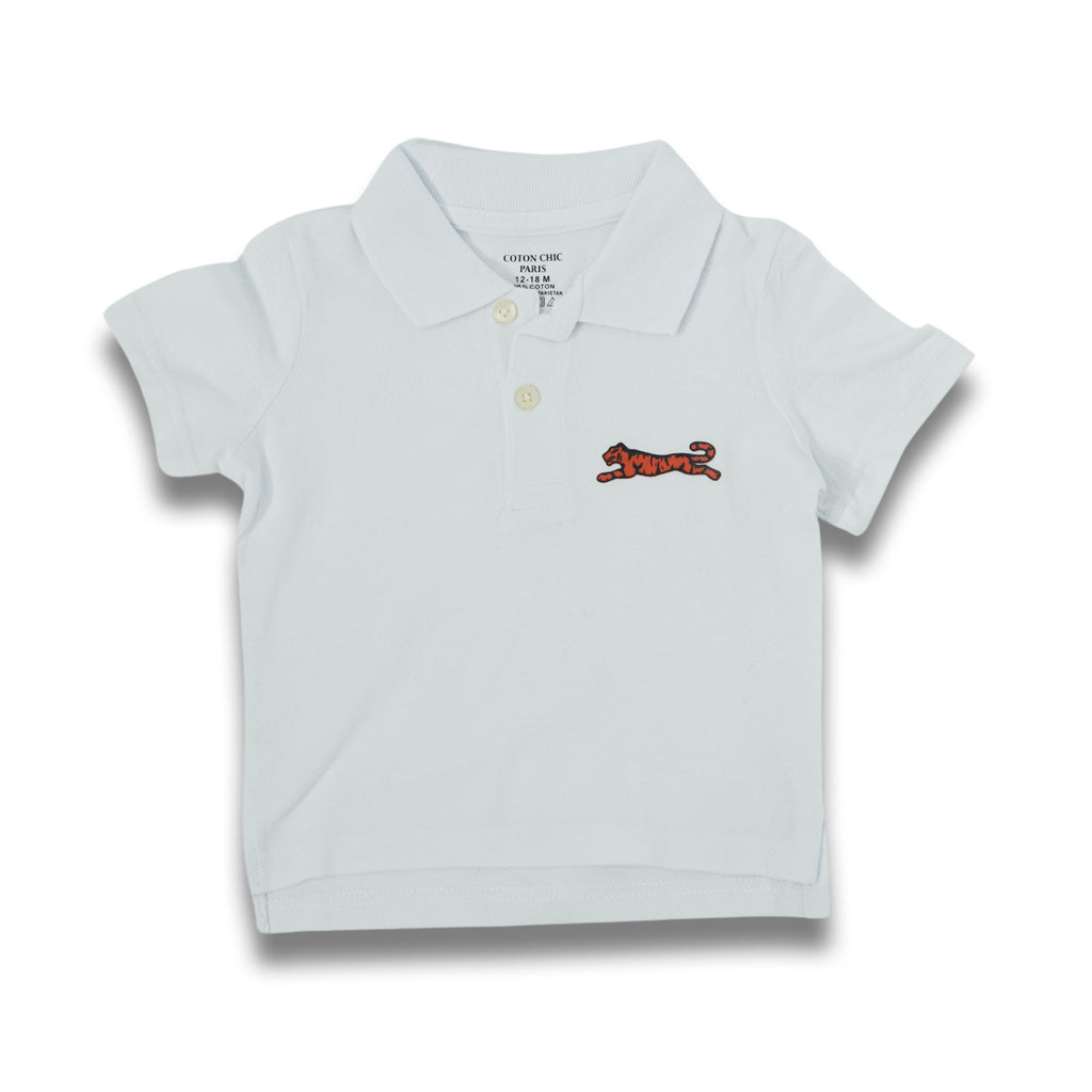 Premium Unisex Kids Polo T-Shirt (12-18 Month) | Soft Cotton Casual Summer Tee for Boys & Girls