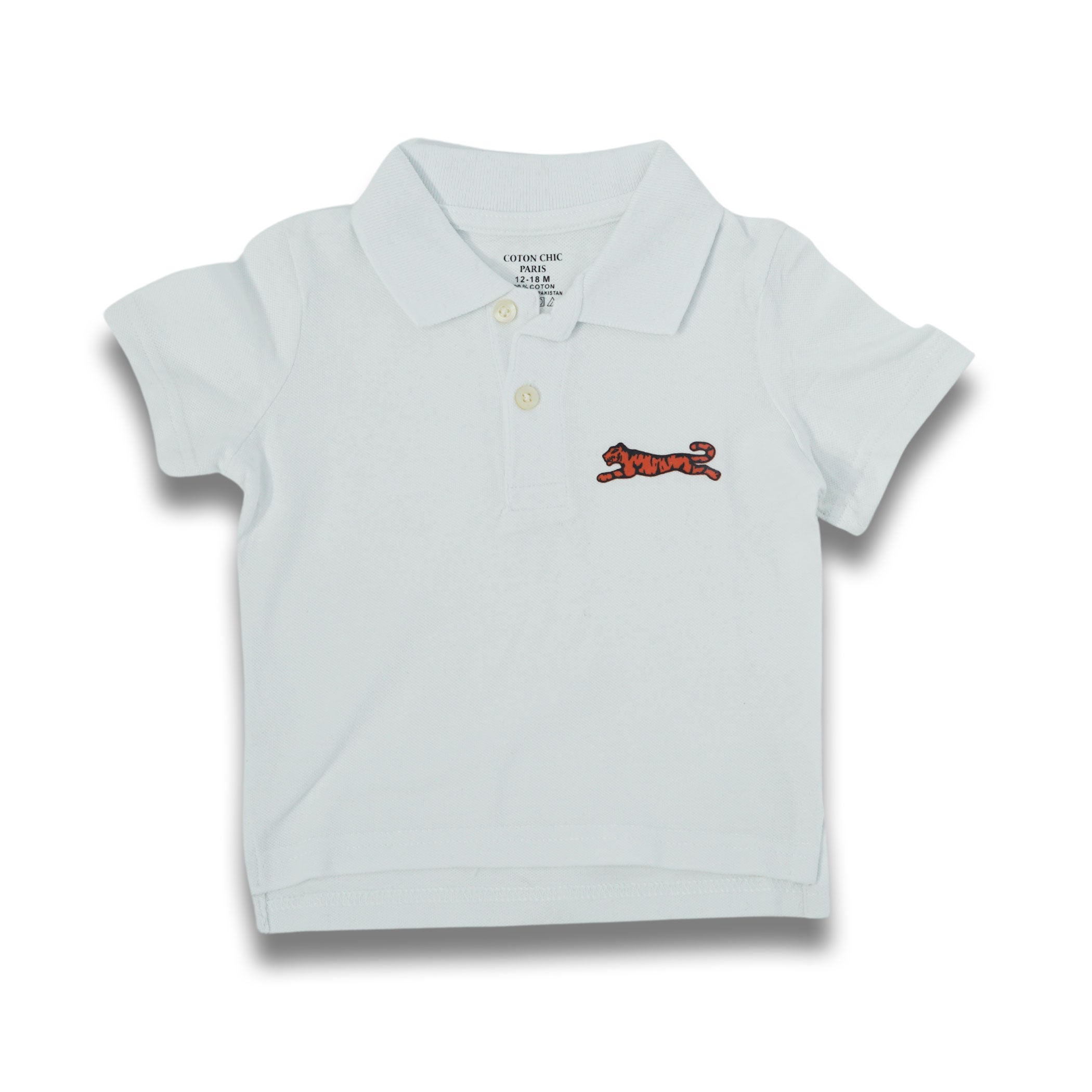 Premium Unisex Kids Polo T-Shirt (12-18 Month) | Soft Cotton Casual Summer Tee for Boys & Girls