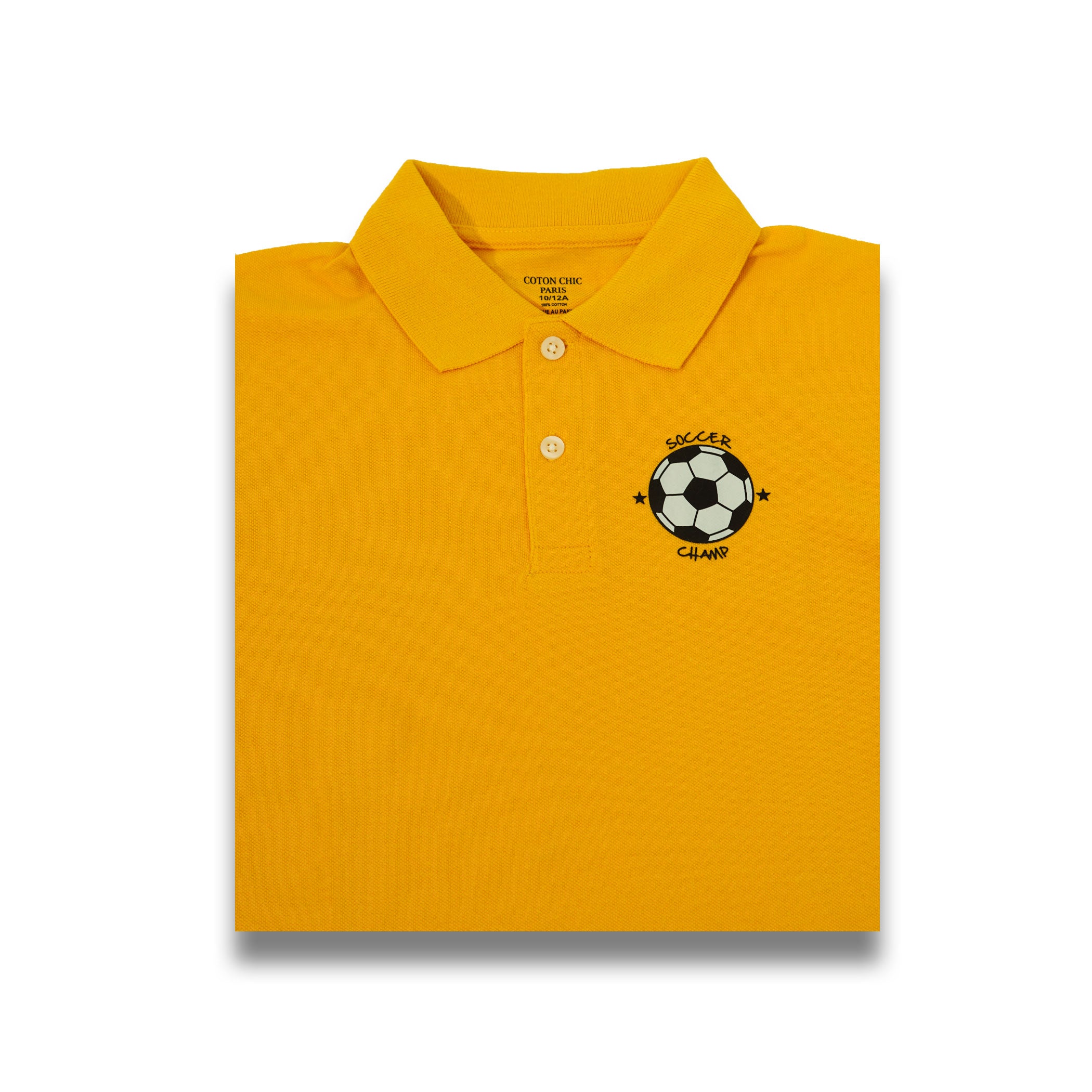 Premium Unisex Kids Polo T-Shirt (11–12 Years) | Soft Cotton Casual Summer Tee for Boys & Girls